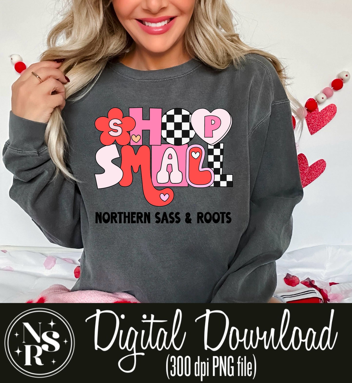 *CUSTOM* Valentine Retro Shop Small Business Name: Digital Download