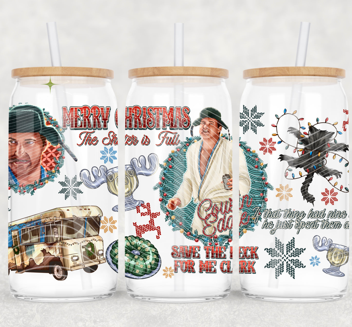 Cousin Eddie (AG): Libbey Glass Sub Print