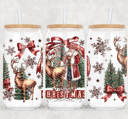 Howdy Christmas (AG): Libbey Glass Sub Print