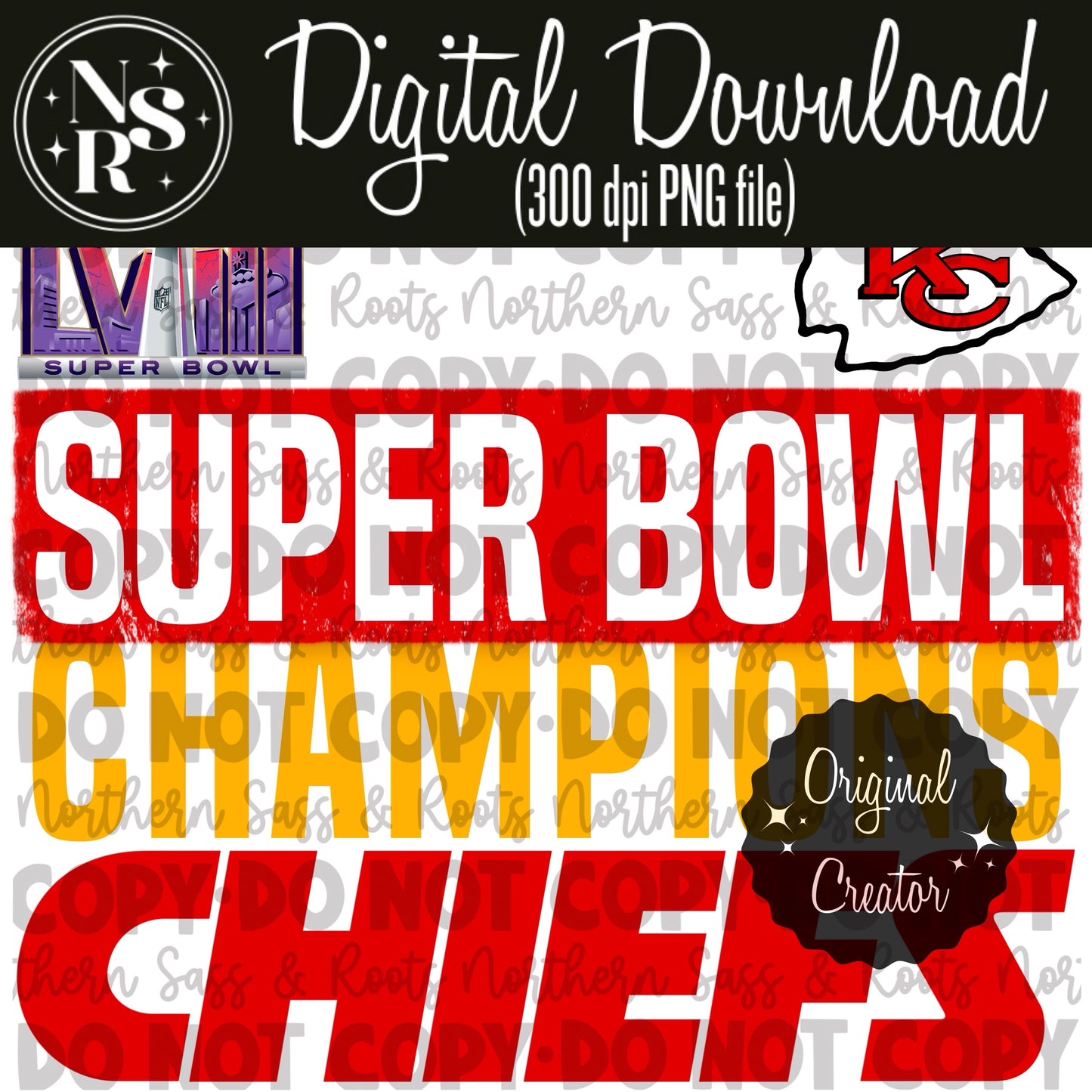 SUPER BOWL CHAMPIONS LVIII (Chiefs): Digital Download