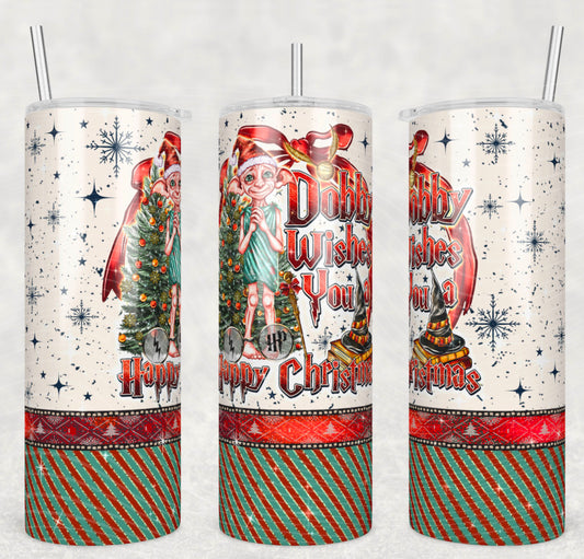 Happy Christmas HP (AG): Tumbler Sub Print