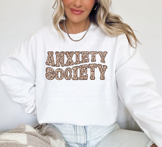 Anxiety Society: *DTF* Transfer