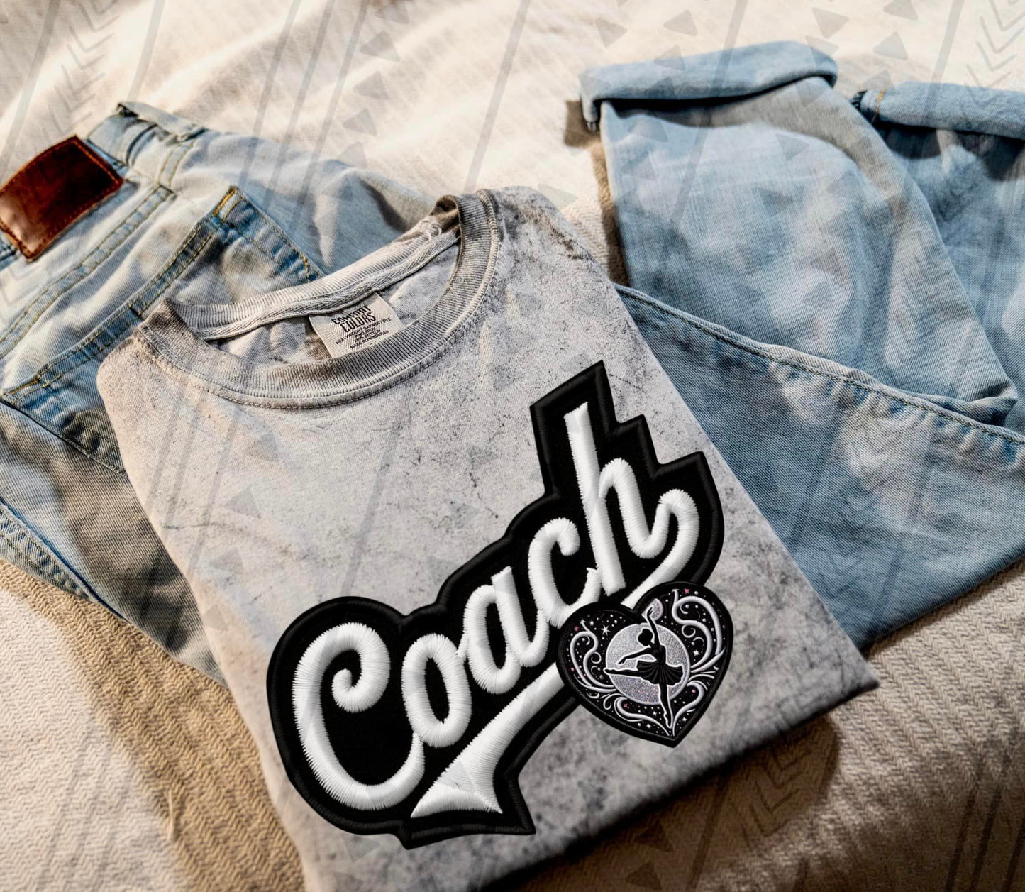 COACH Sports Faux Embroidery Collection (TGG): *DTF* Transfer