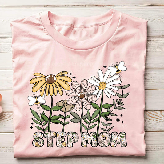 STEP MOM Spring Floral (CSC): *DTF* Transfer