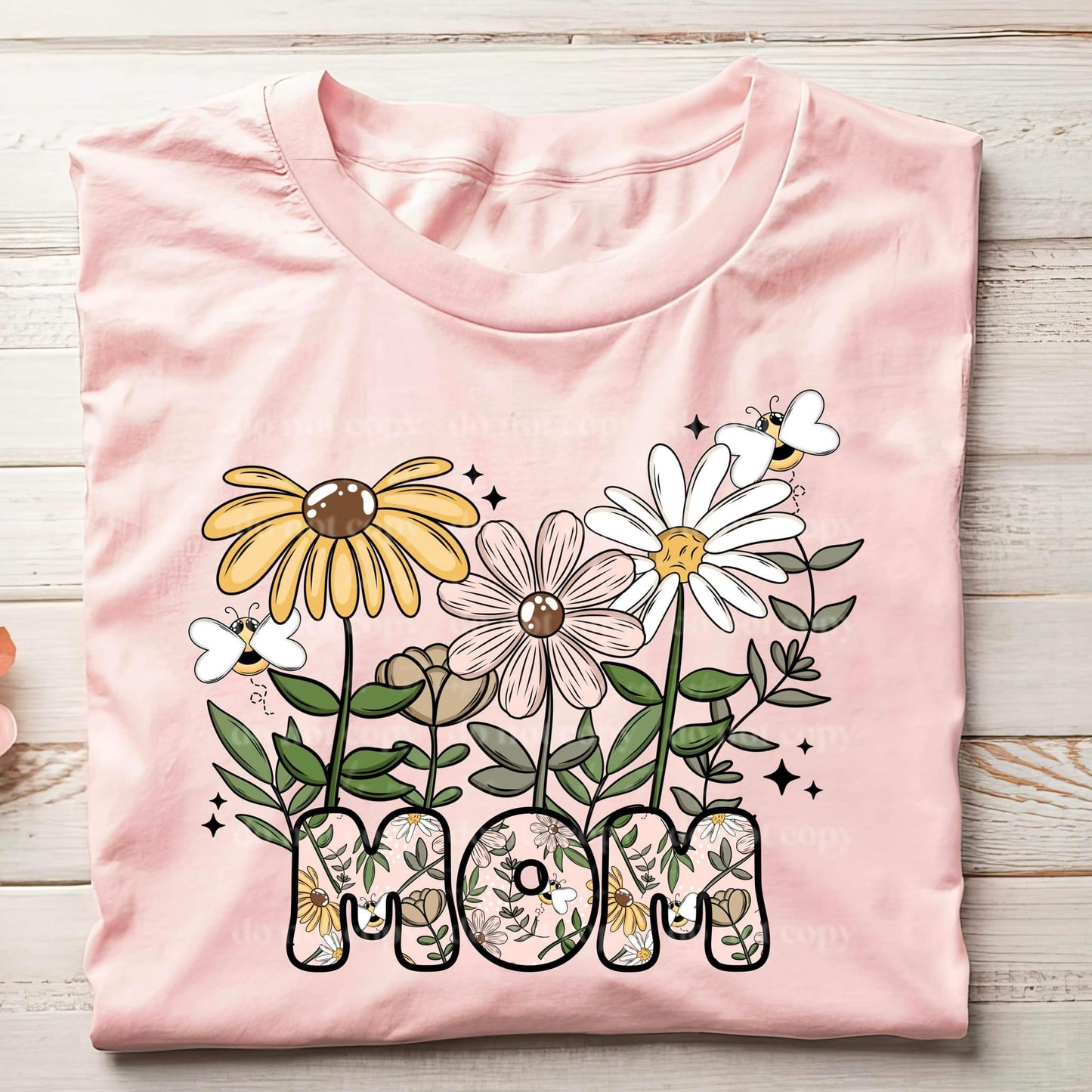 MOM Spring Floral (CSC): *DTF* Transfer