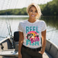 Reel Girls Fish Faux Embroidery (TGG): *DTF* Transfer