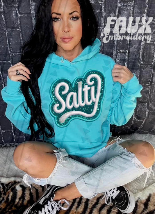 Salty Faux embroidery (TGG): *DTF* Transfer