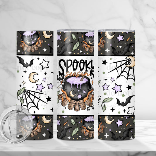 Spooky Season Is Brewing (CSC-TT): Tumbler Sub Print