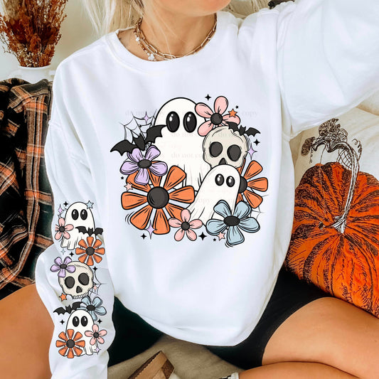 Spooky Florals (CSC-TT): *DTF* Transfer