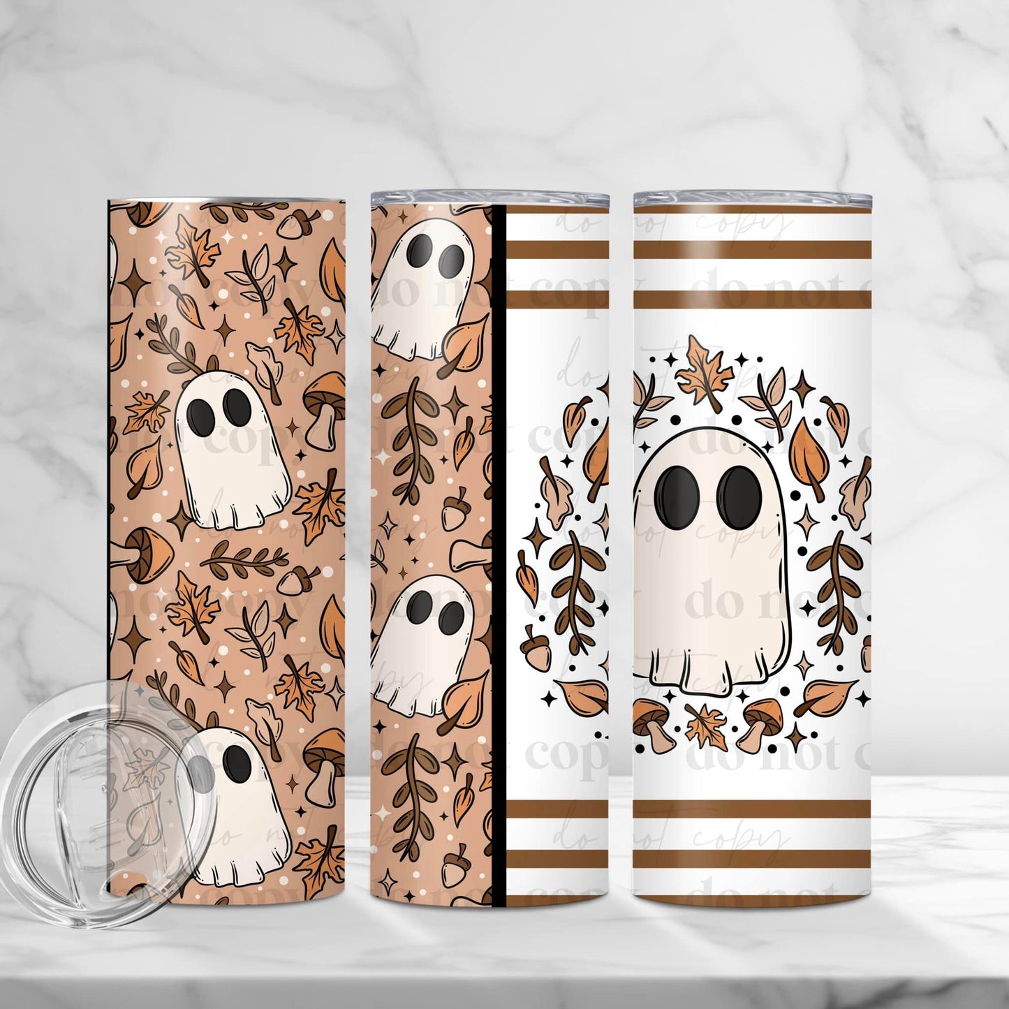 Fall Ghostie (CSC-TT): Tumbler Sub Print