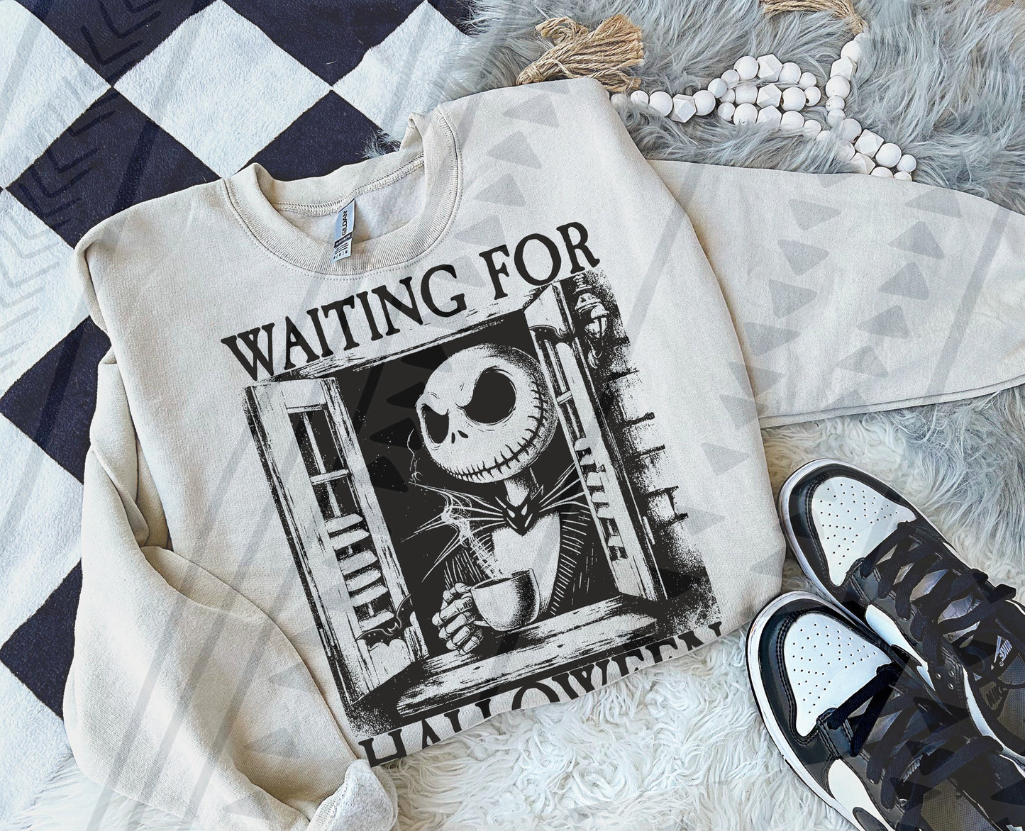 Waiting for Halloween-Skellington (TGG): *DTF* Transfer