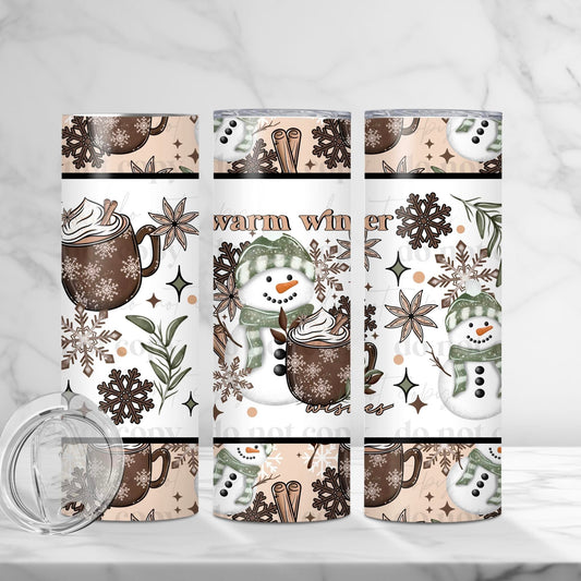 Warm Winter Wishes (CSC-TT): Tumbler Sub Print