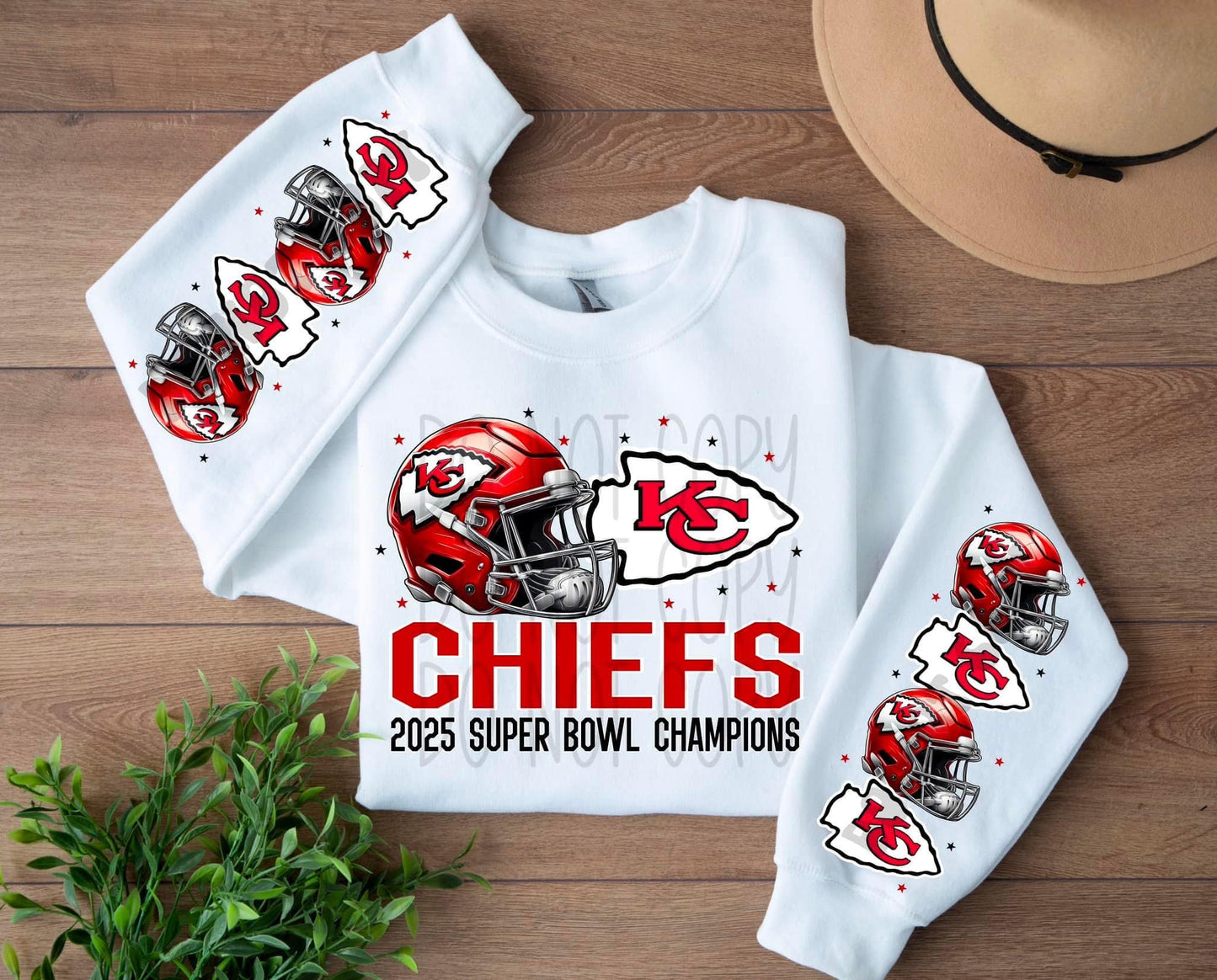 Chiefs 2025 SB Champions (FDC): *DTF* Transfer