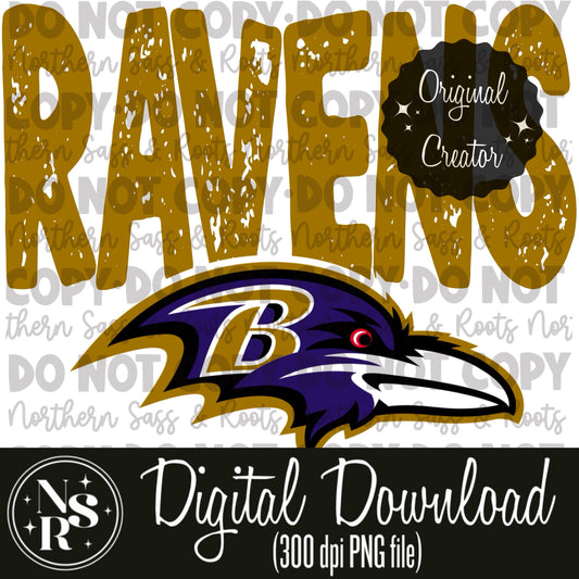 RAVENS (Gold): Digital Download