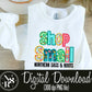 *CUSTOM* Shop Small Spring Faux Embroidery Business Name: Digital Download