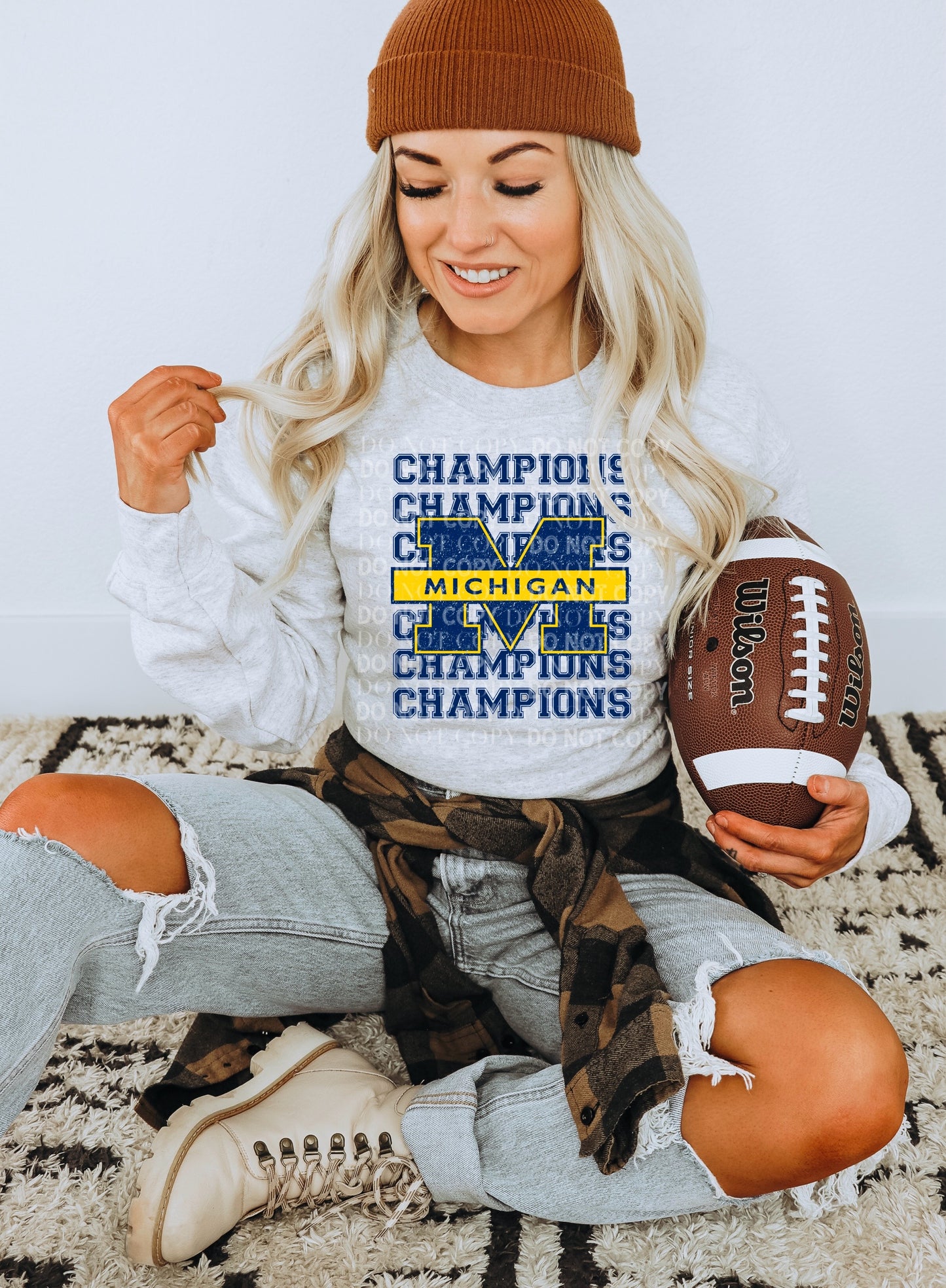 Champions Stacked (Michigan): *DTF* Transfer