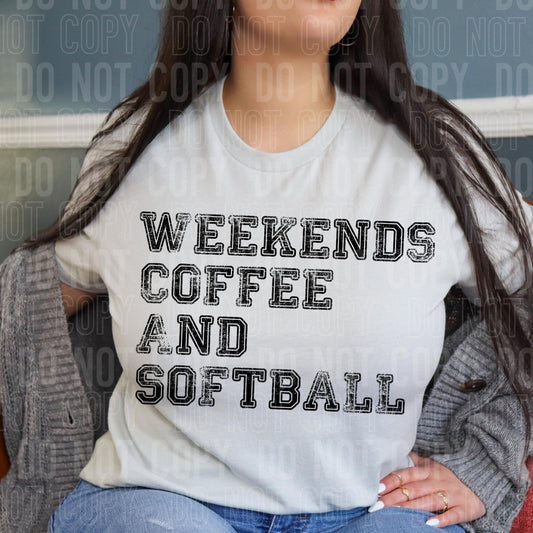 Weekends Coffee and Softball: *DTF* Transfer