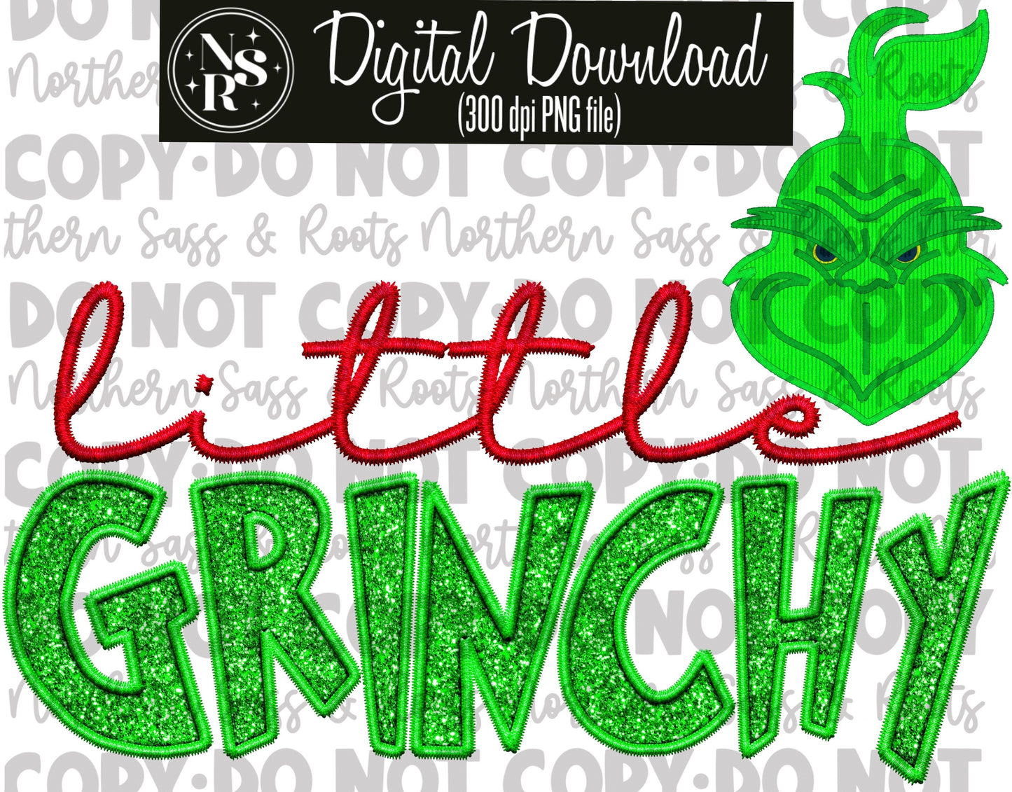 LITTLE GRINCHY: Digital Download