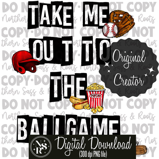 Take Me Out To The Ballgame: Digital Download