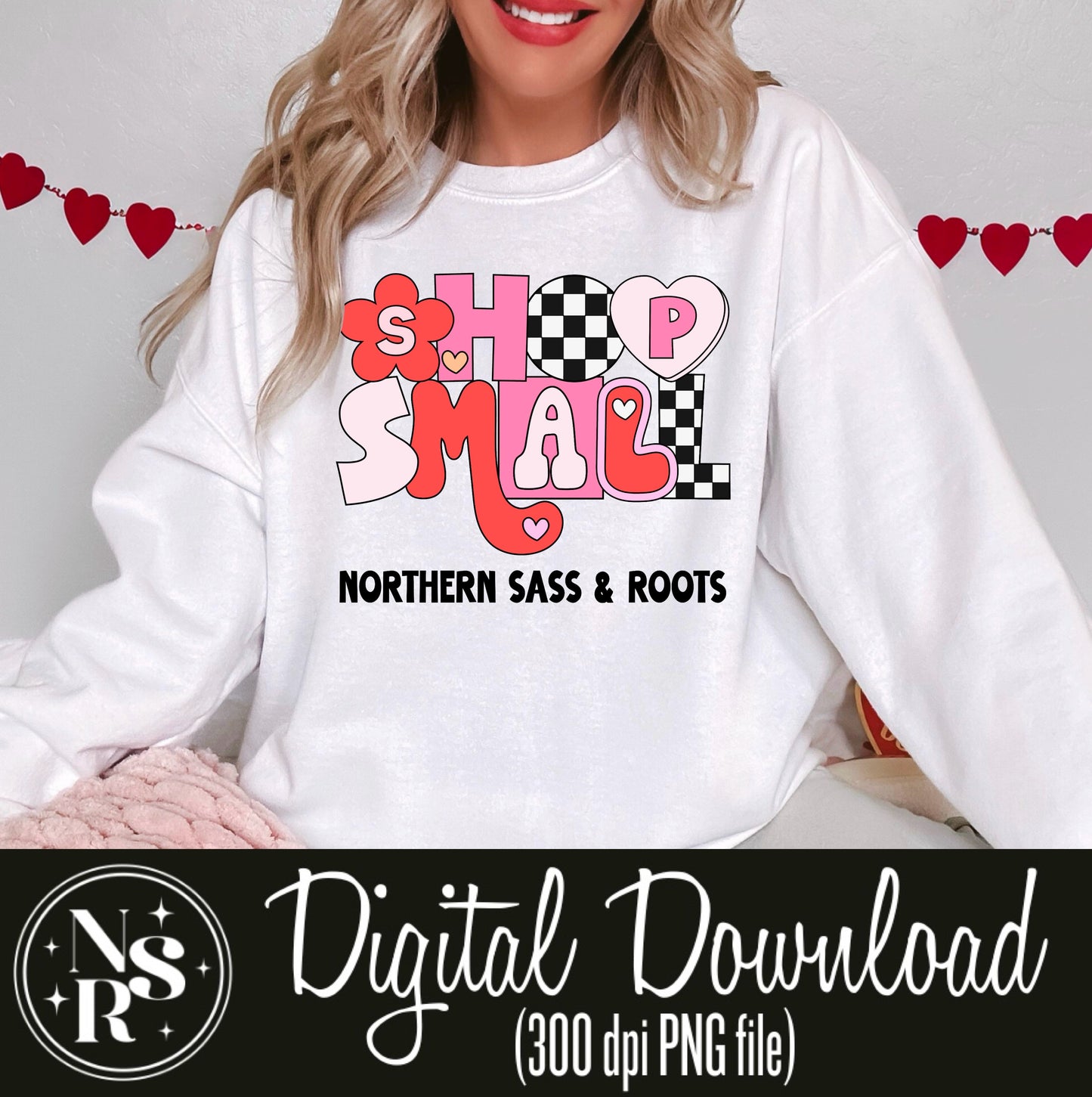 *CUSTOM* Valentine Retro Shop Small Business Name: Digital Download