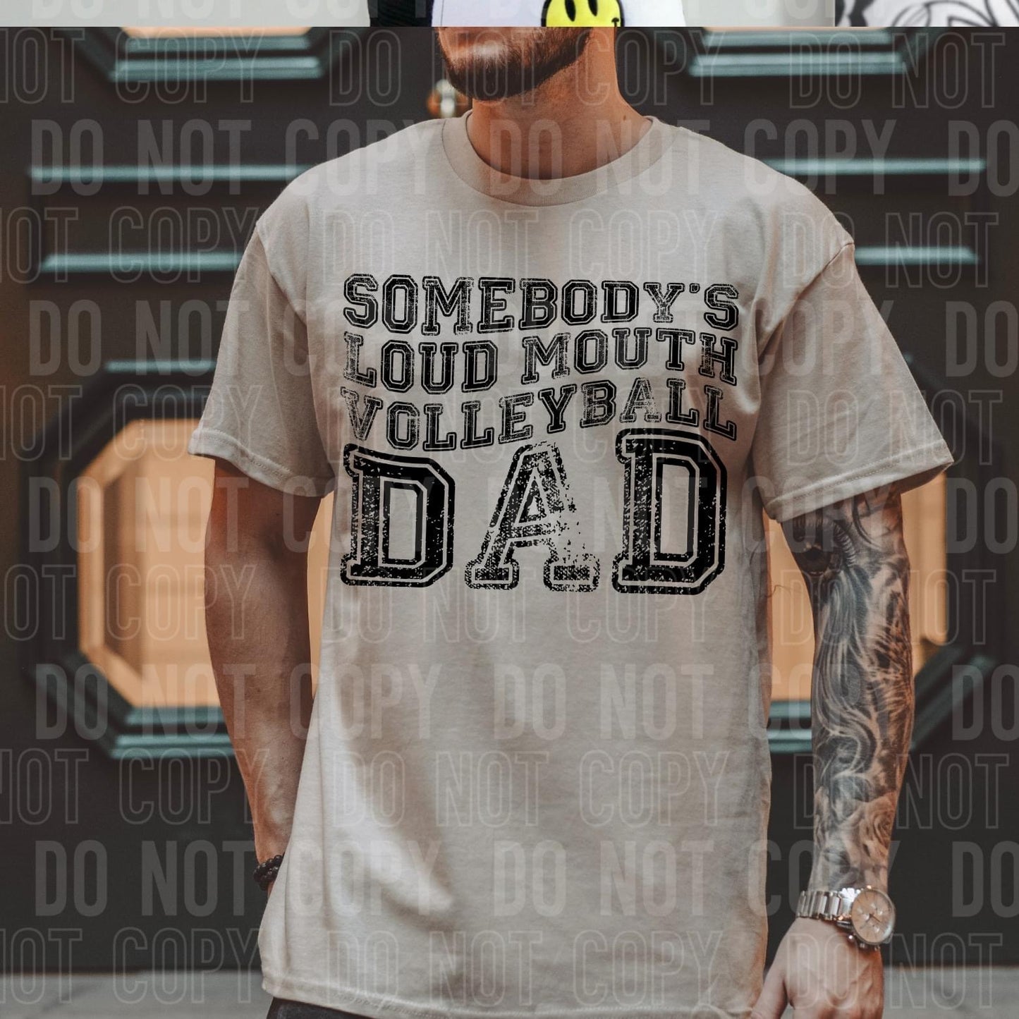 Somebody’s Loud Mouth VOLLEYBALL Dad (SBB): *DTF* Transfer