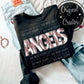 ANGELS Baseball Faux Embroidery (Horizontal): *DTF* Transfer