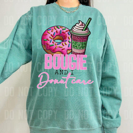 Bougie and I Donut Care: *DTF* Transfer