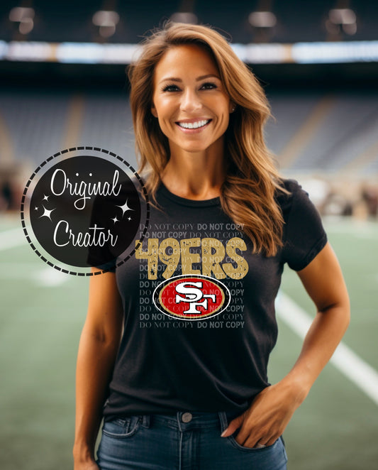EXCLUSIVE 49ers (Gold): *DTF* Transfer