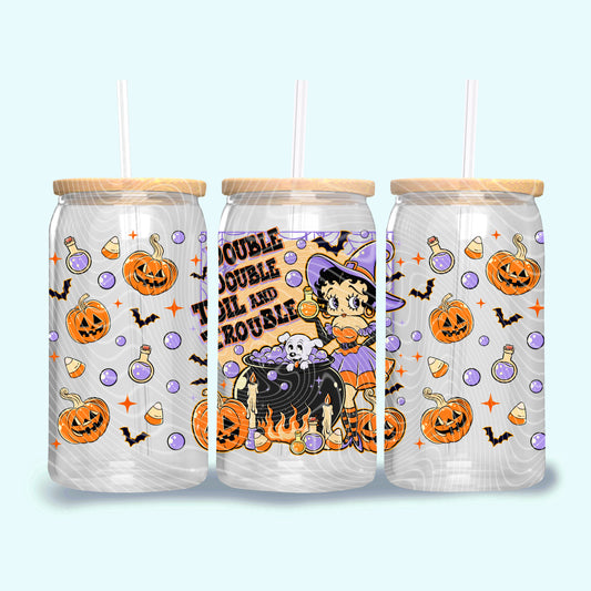 Halloween Betty (Gravitees): Libbey Glass Sub Print