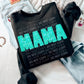 MAMA Turquoise (Faux Sequins): *DTF* Transfer