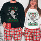 Faux Ugly Sweater (Casper Santa Hat): *DTF* Transfer