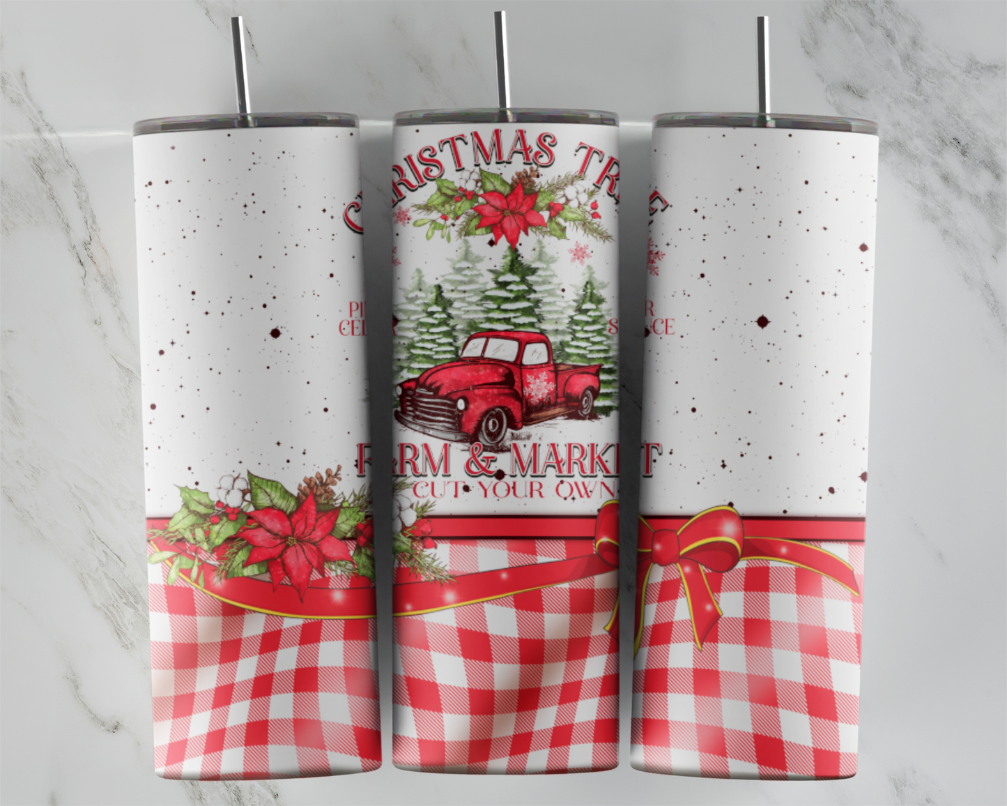 Christmas Tree Farm: Tumbler Sub Print