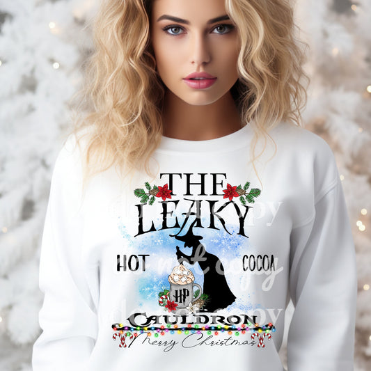 The Leaky Cauldron Merry Christmas: *DTF* Transfer