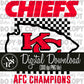 AFC Champs CHIEFS: DIGITAL DOWNLOAD