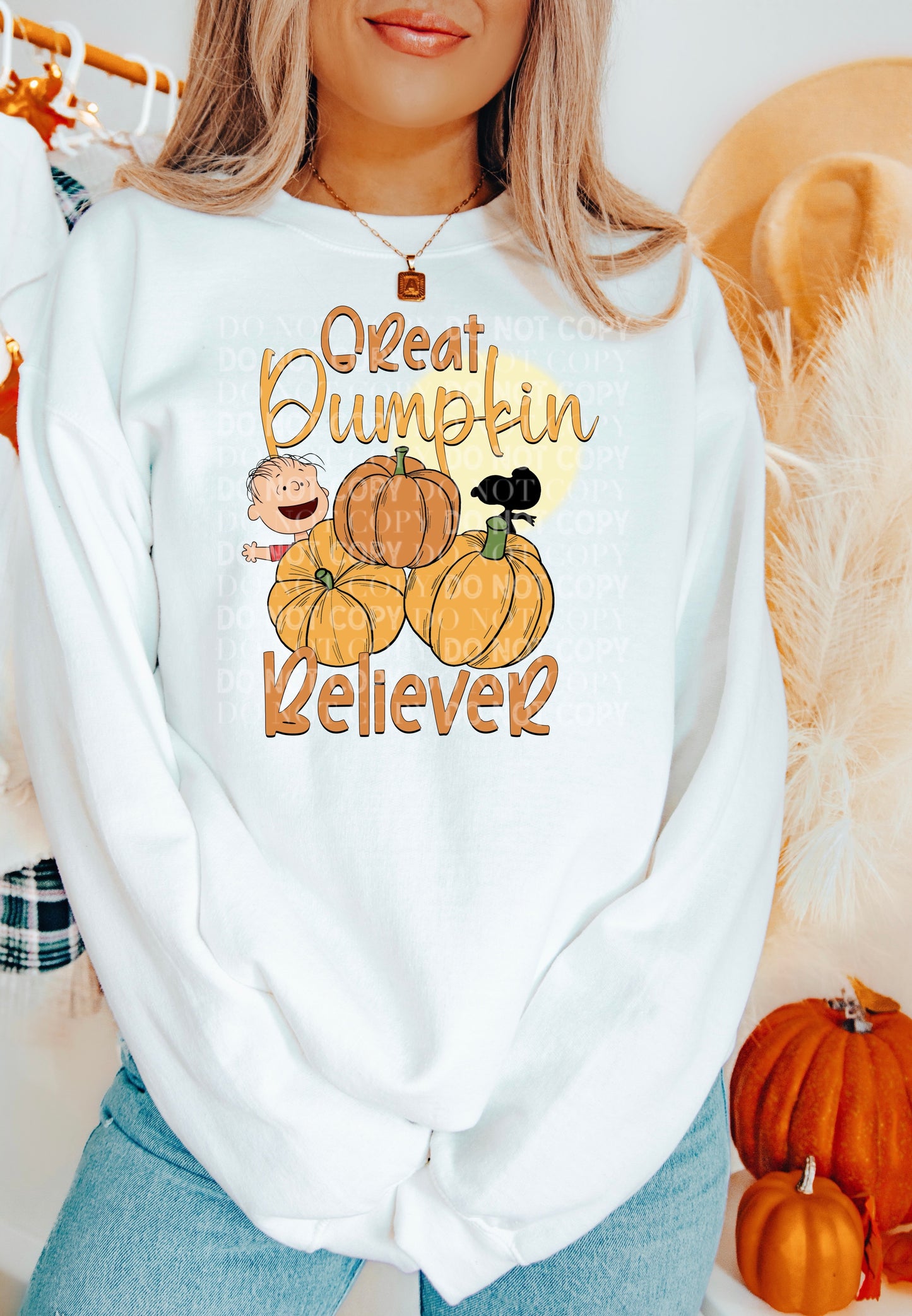 Great Pumpkin Believer: *DTF* Transfer