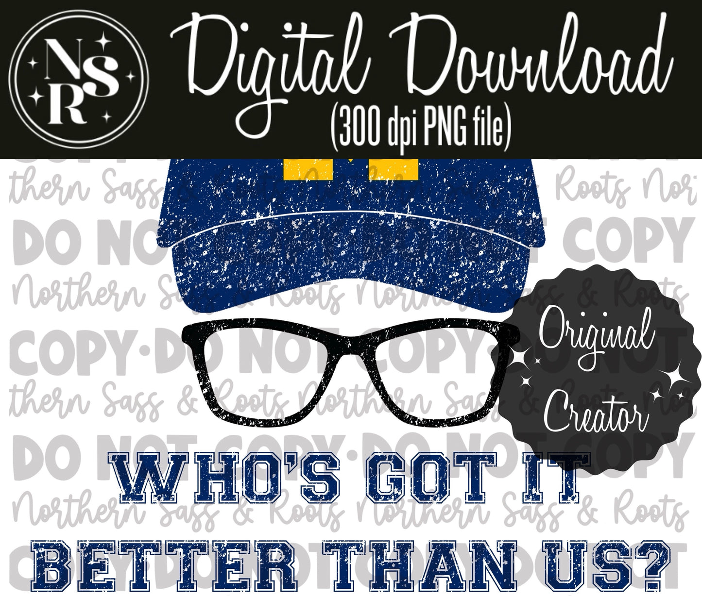Who’s Got It Better Than Us (Harbaugh Grunge): Digital Download