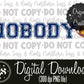 NOBODY (Harbaugh GRUNGE-SLEEVE): Digital Download