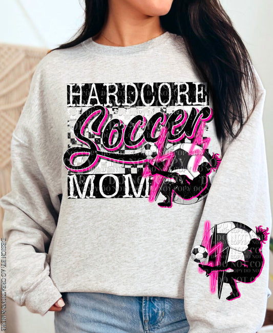 Hardcore Soccer Mom-Girl (AG): *DTF* Transfer