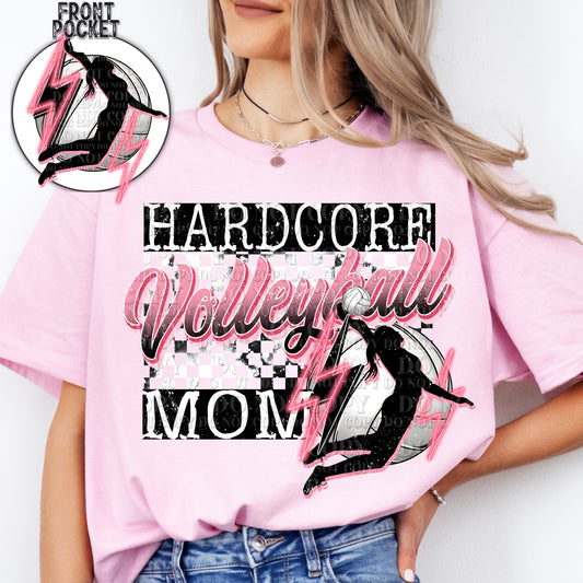 Hardcore Volleyball Mom (AG): *DTF* Transfer