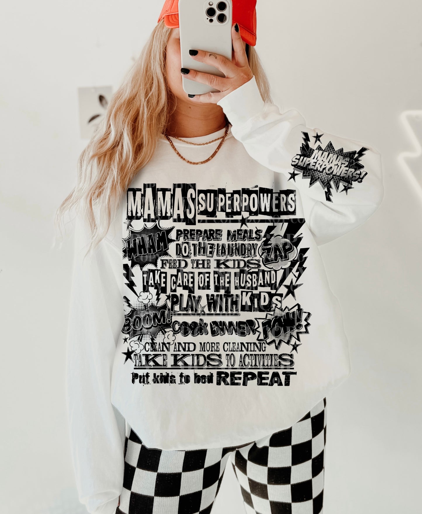 Mama's Superpowers (Take Care of Husband) V.1: *DTF* Transfer