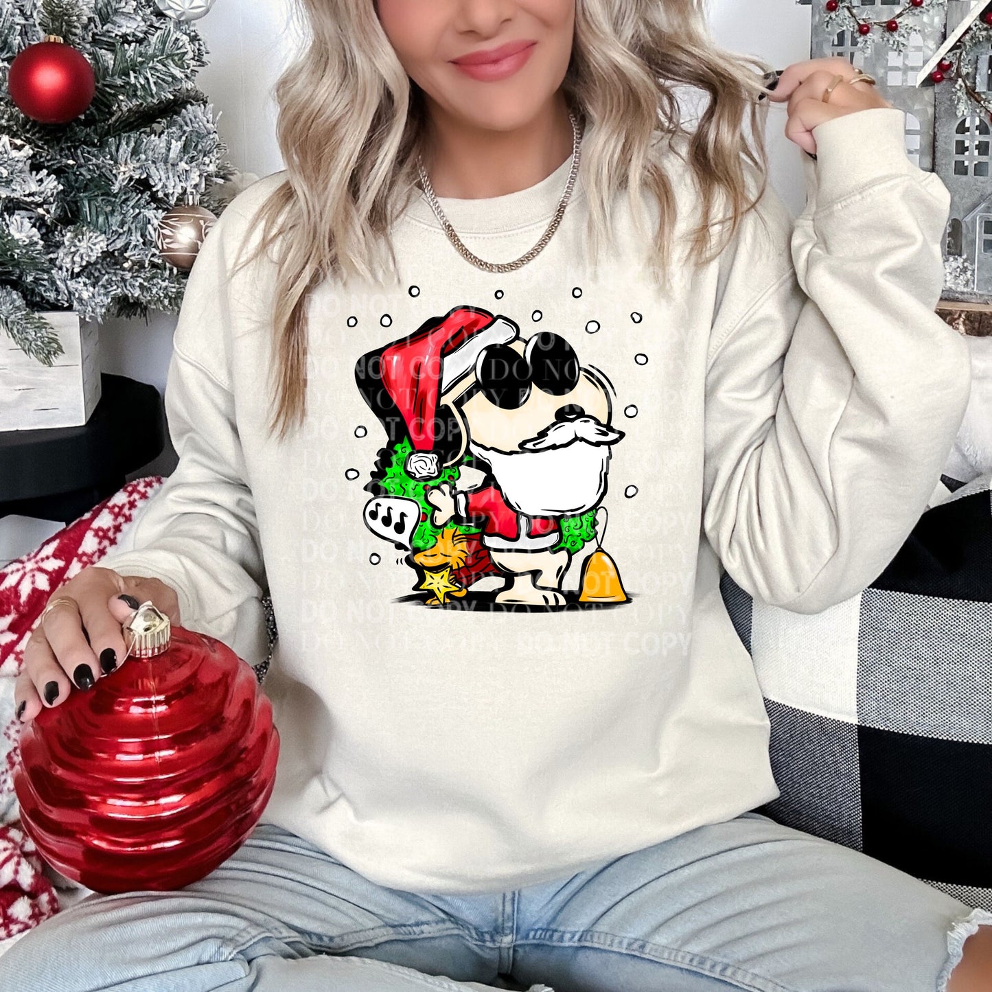 Snoopy Christmas: *DTF* Transfer