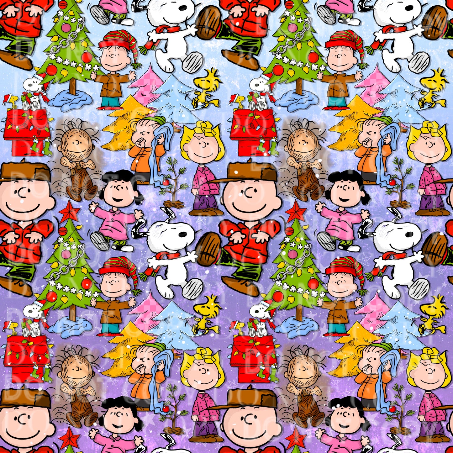 Charlie Brown Christmas: Sublimation Sheet – NSR Transfers