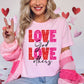 Love God Love Others (Faux Sequins): *DTF* Transfer