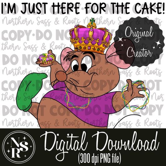 I’m Just Here For The Cake! (Mardi Gras GUS) V.2: Digital Download