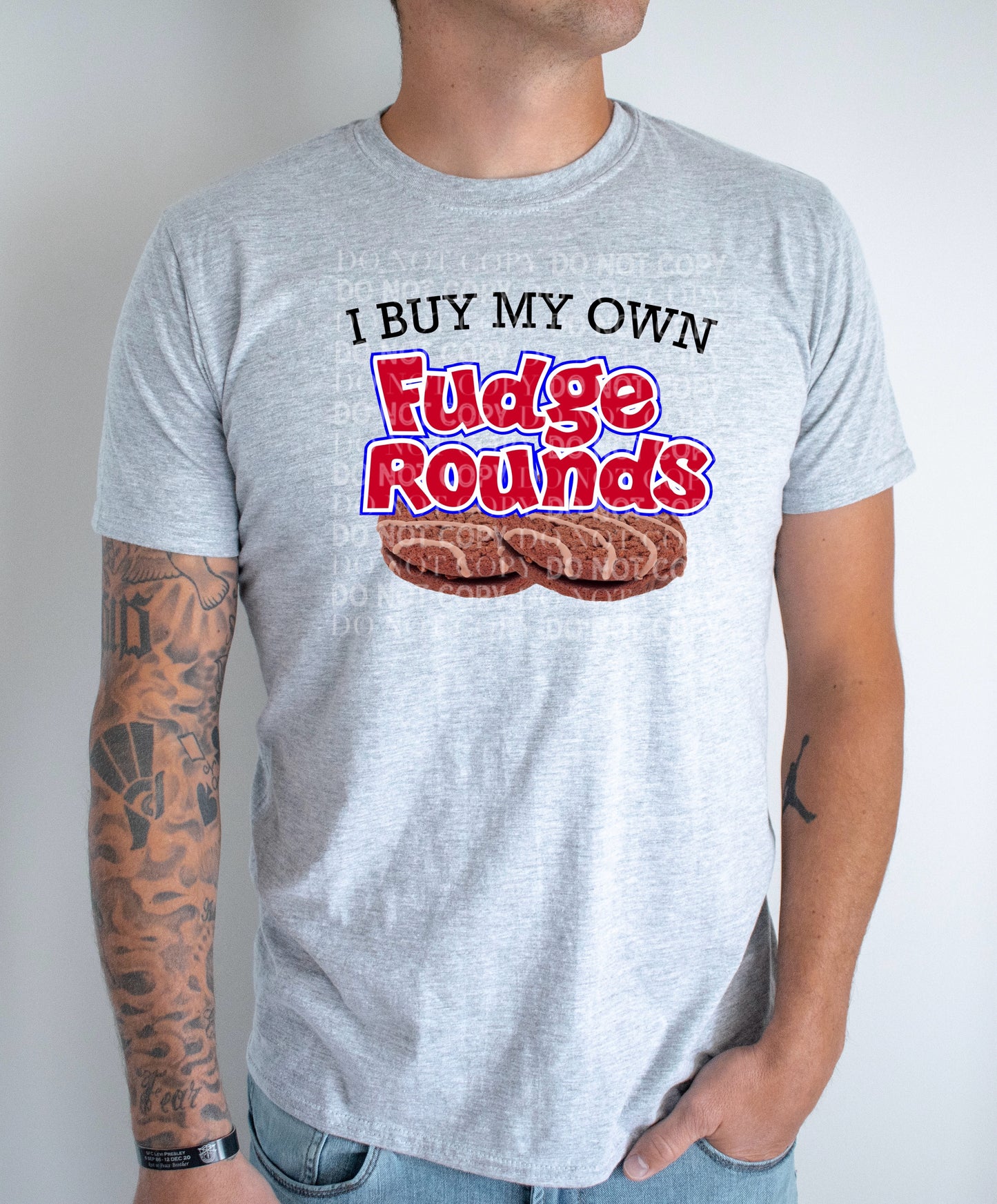 I Buy My Own Fudge Rounds: *DTF* Transfer