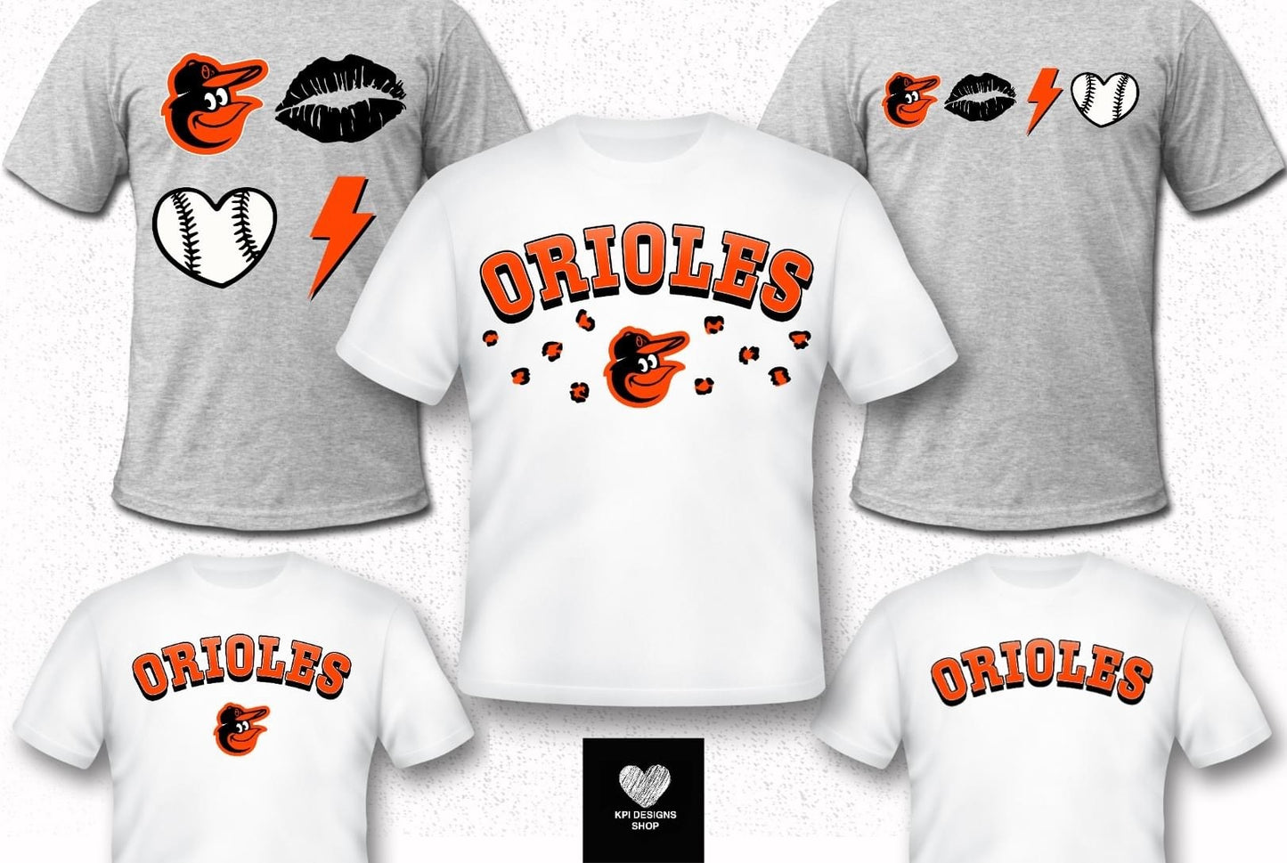 Orioles MLB Collection (KPI): *DTF* Transfer