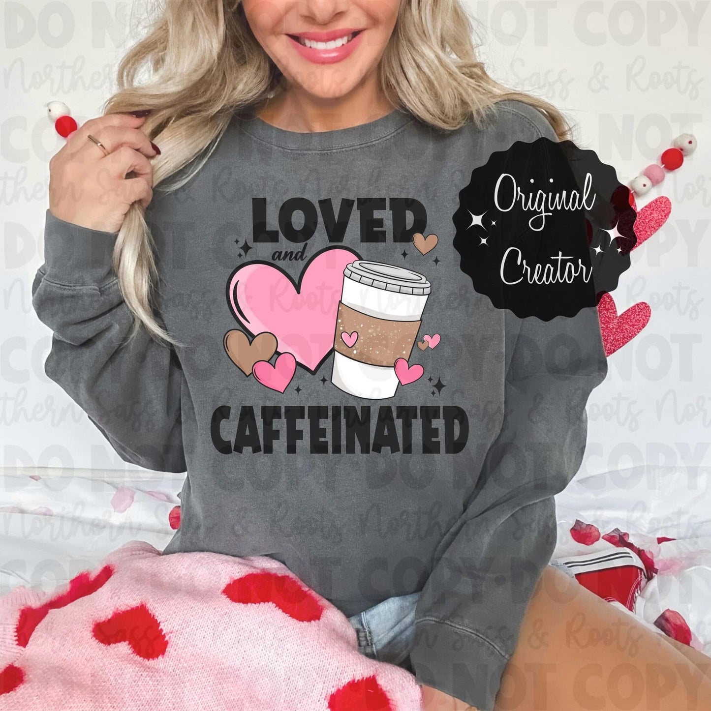 LOVED and CAFFEINATED (Hot Coffee): Digital Download