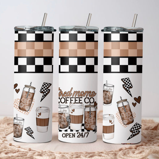 Tired Moms Coffee Co: Tumbler Sub Print