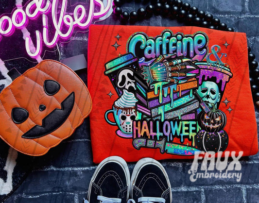 Caffeine & Halloween (TGG): *DTF* Transfer