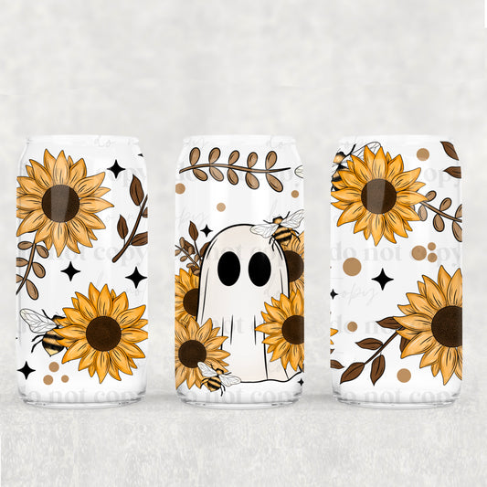 Sunflower Ghost (CSC): Libbey Glass Sub Print